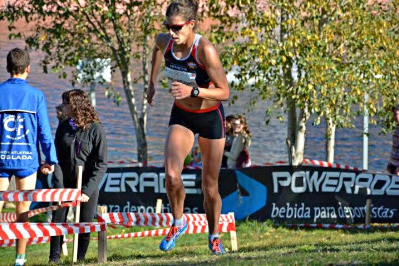 Sonia Bejarano en el Cross de Alcobendas 2015